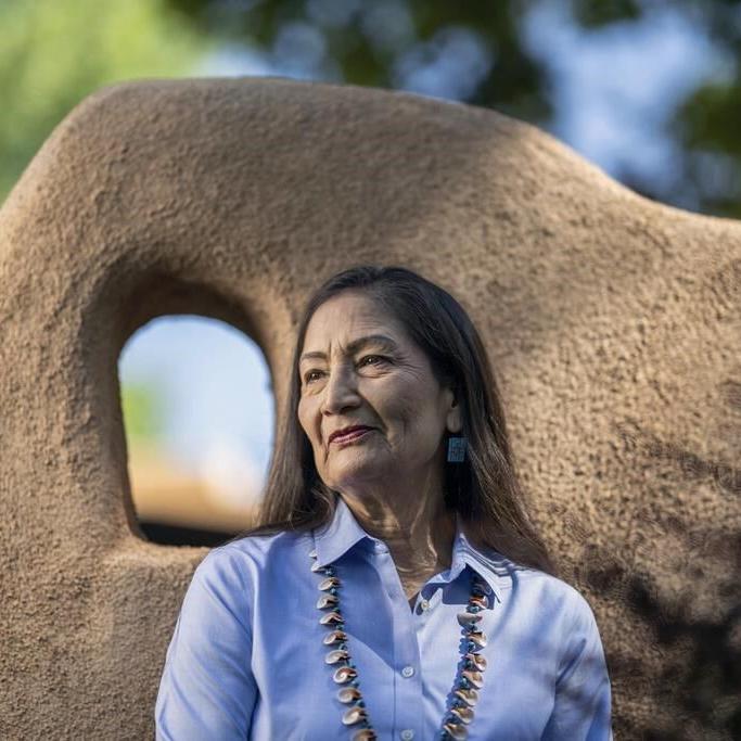 Deb Haaland, first Indigenous member of U.S. cabinet, meets counterparts in Ottawa